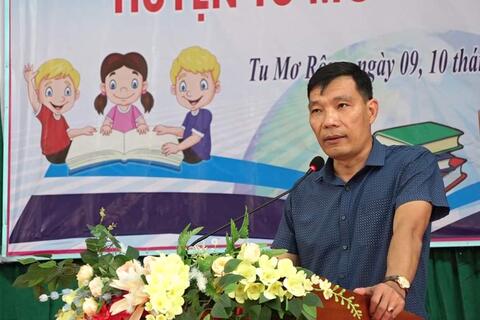 Hội thi " Thiếu nhi tuyên truyền giới thiệu sách" trên địa bàn huyện Tu Mơ Rông năm 2024